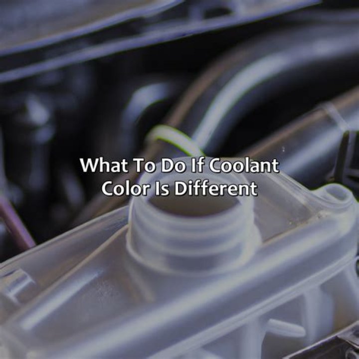 What color coolant does Lexus use?