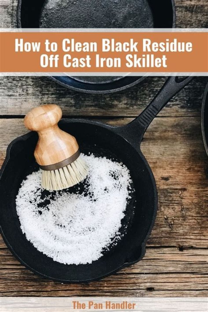 What do you use to clean a cast iron fireplace?