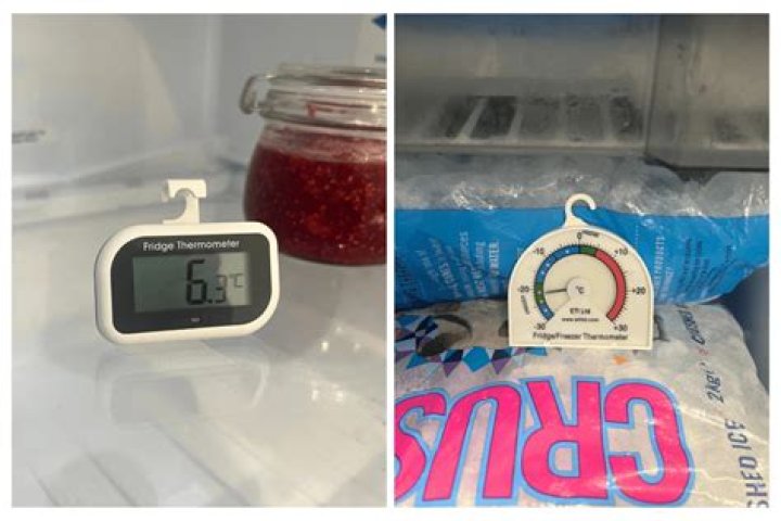 What does LL mean on Weber thermometer?