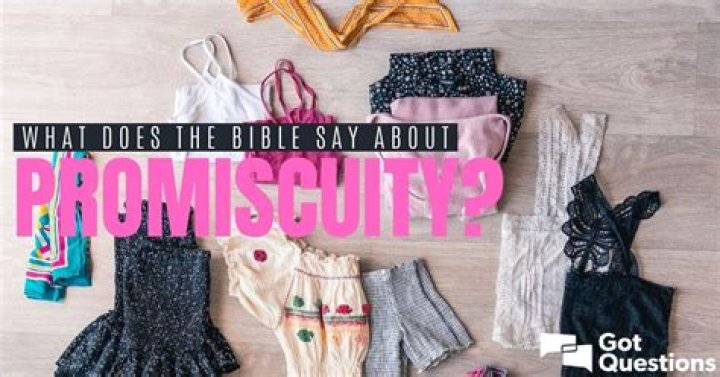 What does the Bible say about promiscuity?