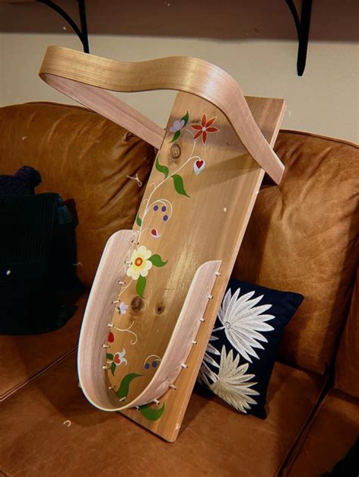 What is a cradleboard made of?