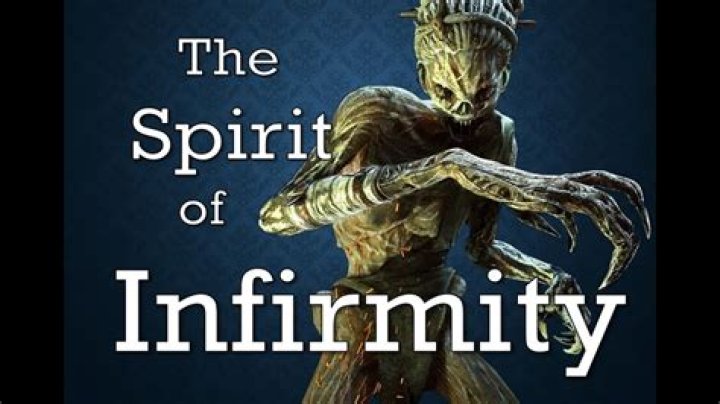 What is a spirit of infirmity?