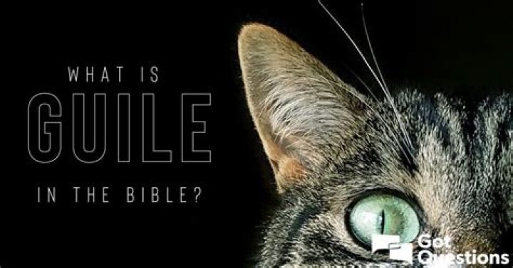 What is guile in the Bible?