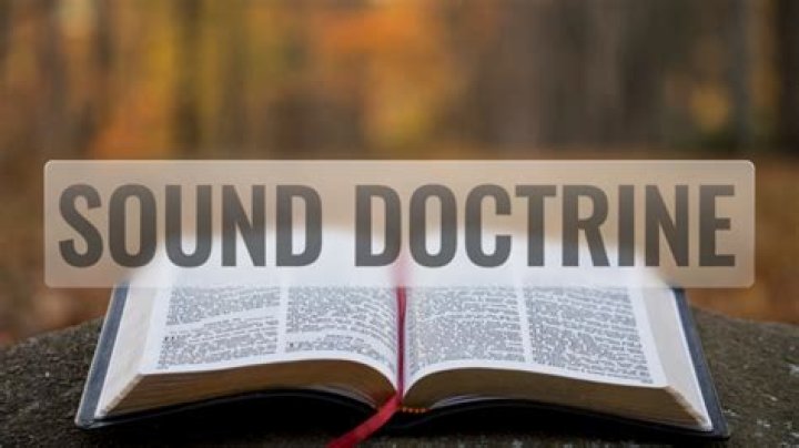 What is sound doctrine KJV?