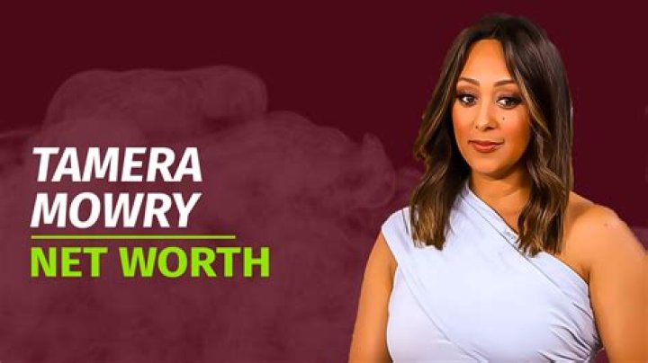 What is Tamera Mowry net worth?