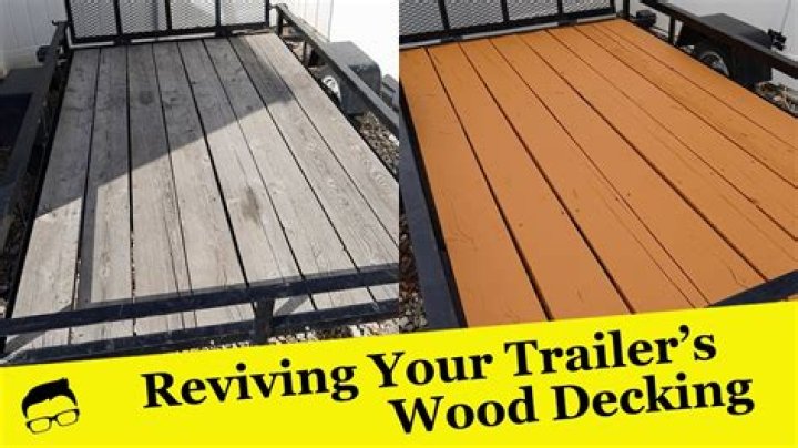 What is the best wood to use on a trailer?