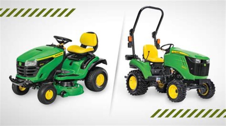 What is the difference between lawn tractor and garden tractor?