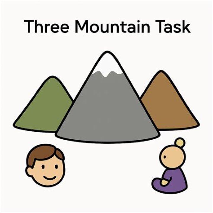 What is the three mountain task used to measure?