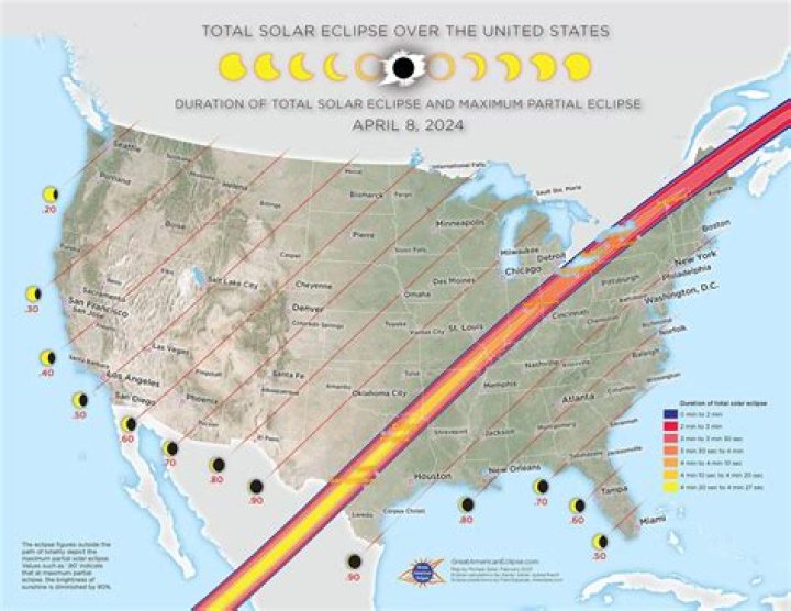 
When and where to watch total Solar Eclipse 2024: Date, time, locations 