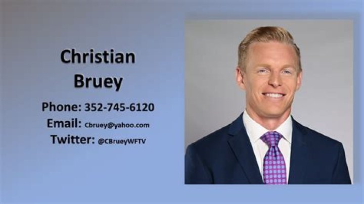 Where Is Christian Bruey From WFTV Going?