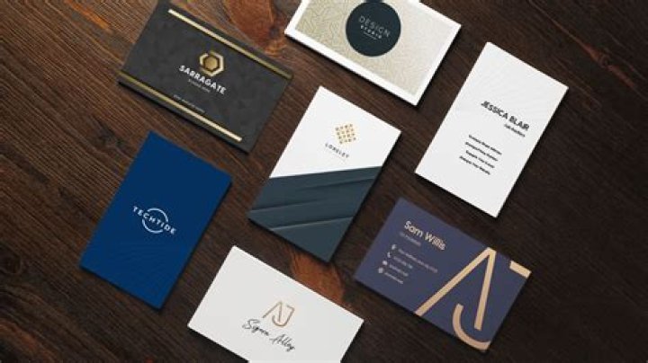 Where should I leave my business cards?