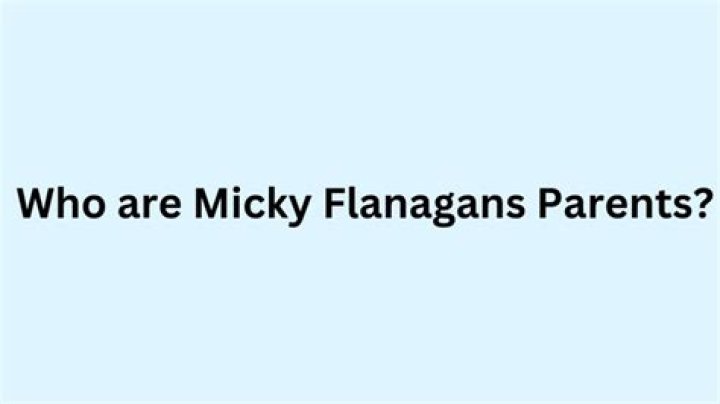 
Who are Micky Flanagans Parents? Micky Flanagan Biography, Parents Name, Nationality and More 