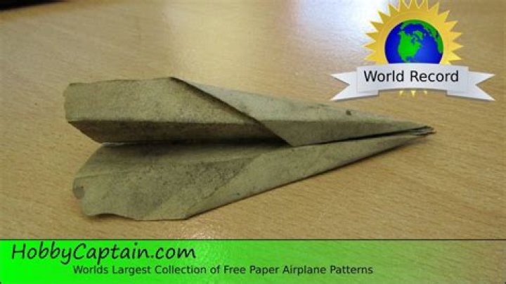 Who invented paper airplanes?