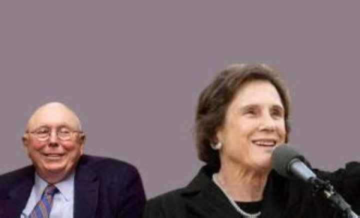 Who is Charlie Munger’s wife, Nancy Barry Munger?