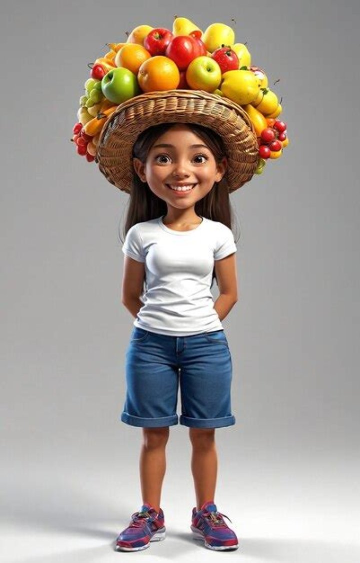 Who wore the fruit on her head?
