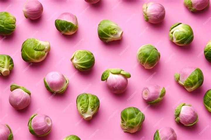Why are brussel sprouts pink inside?