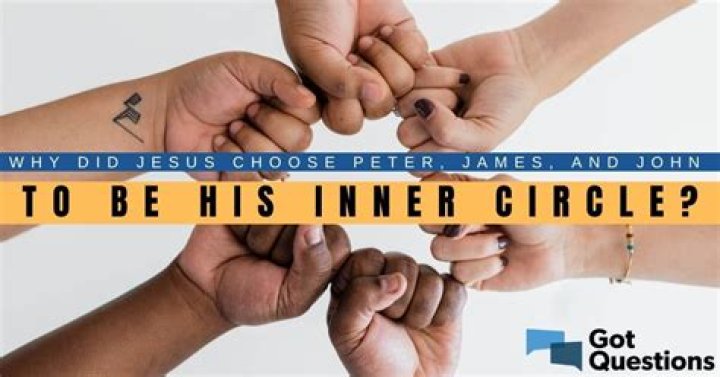 Why did Jesus choose Peter, James, and John to be His inner circle?