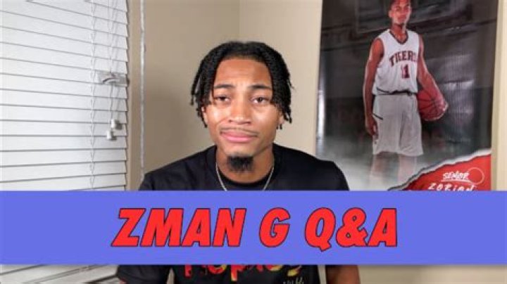 Zman G - Age, Family, Bio